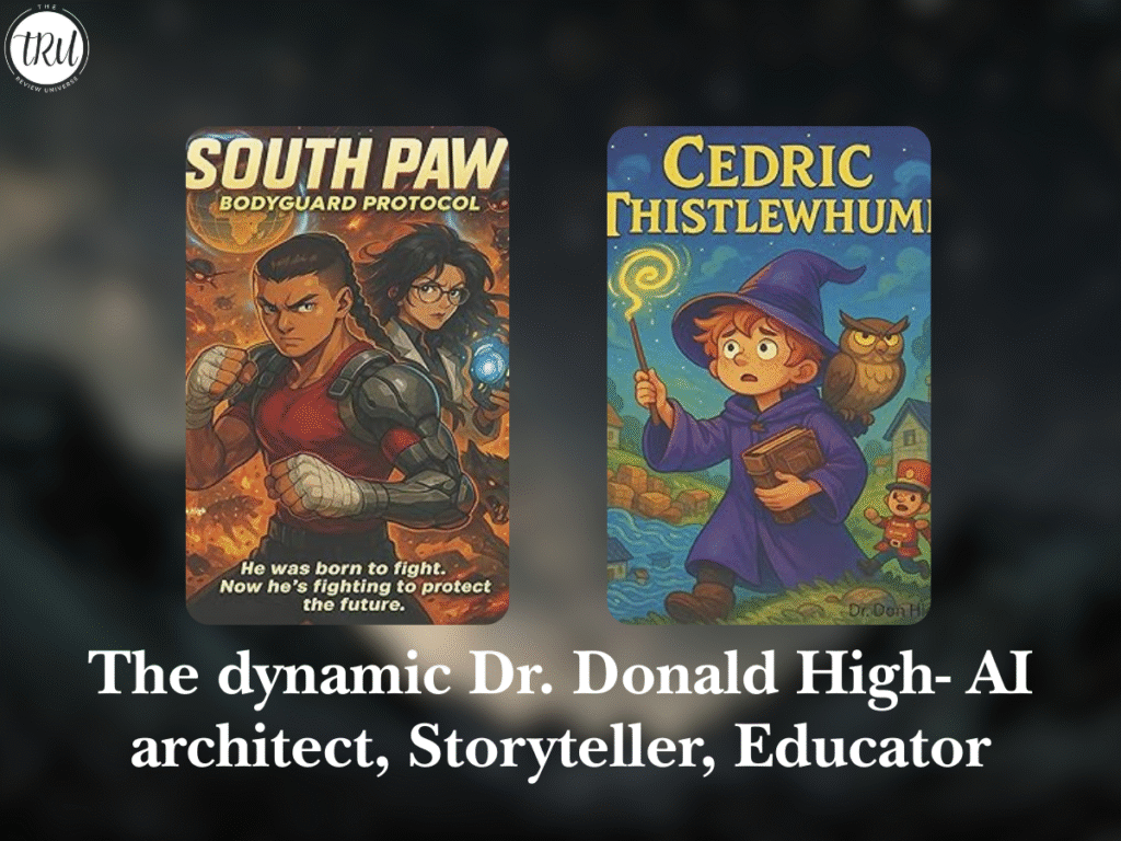 The dynamic Dr. Donald High- AI architect, Storyteller, Educator