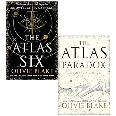 The Atlas Six  book by Olive Blake in dark acadmeia books and the most hyped books on 2014-2025 which you can't miss. 