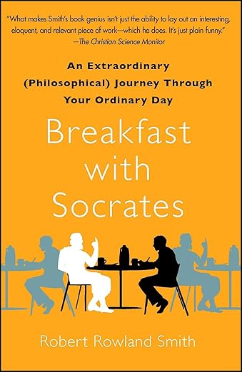 How can philosophy be incorporated into your everyday life? "Breakfast with Socrates" combines philosophical commentaries with the most basic routines, such as waking up in the morning, going to work, and interacting with others.

Every chapter matches a philosopher with a routine, i.e., Socrates with morning reflection, Marx with work, and Nietzsche with nighttime.