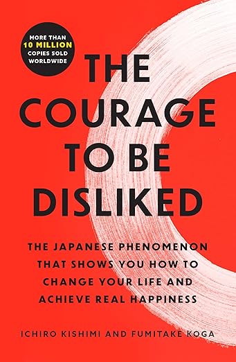 According to the psychology of Alfred Adler, "The Courage to Be Disliked" is composed in the form of a conversation between a philosopher and a young man who wants to find some sense in his life.

It prompts readers to disregard the approval of others, take responsibility for their decisions, and make contributions rather than comparing themselves. 

The writing method makes the book easy to read, like a live lecture. Written in a conversational tone and style, so it feels like a live lecture. It teaches readers to be accepting of themselves and make decisions they believe in despite criticism.